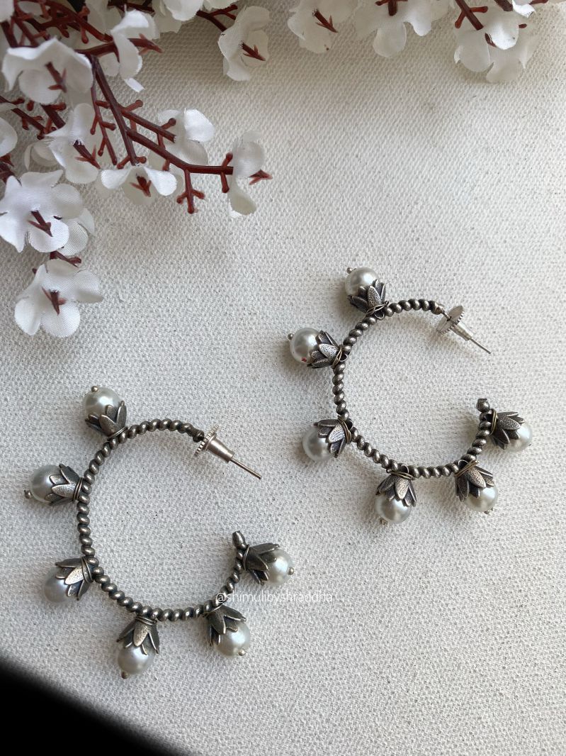SILVERLOOKALIKE PEARL BALIS