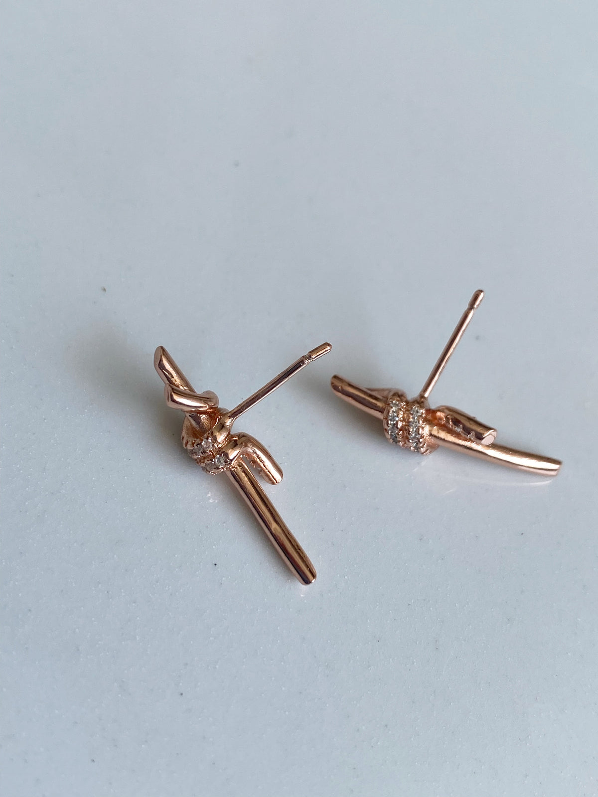 KNOT FOR ME STUD EARRINGS