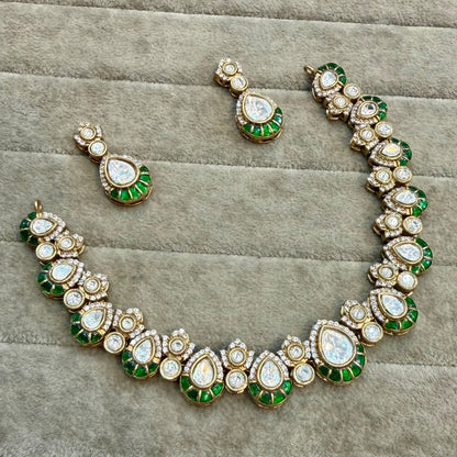 MOISSANITE KEMP NECKLACE SET