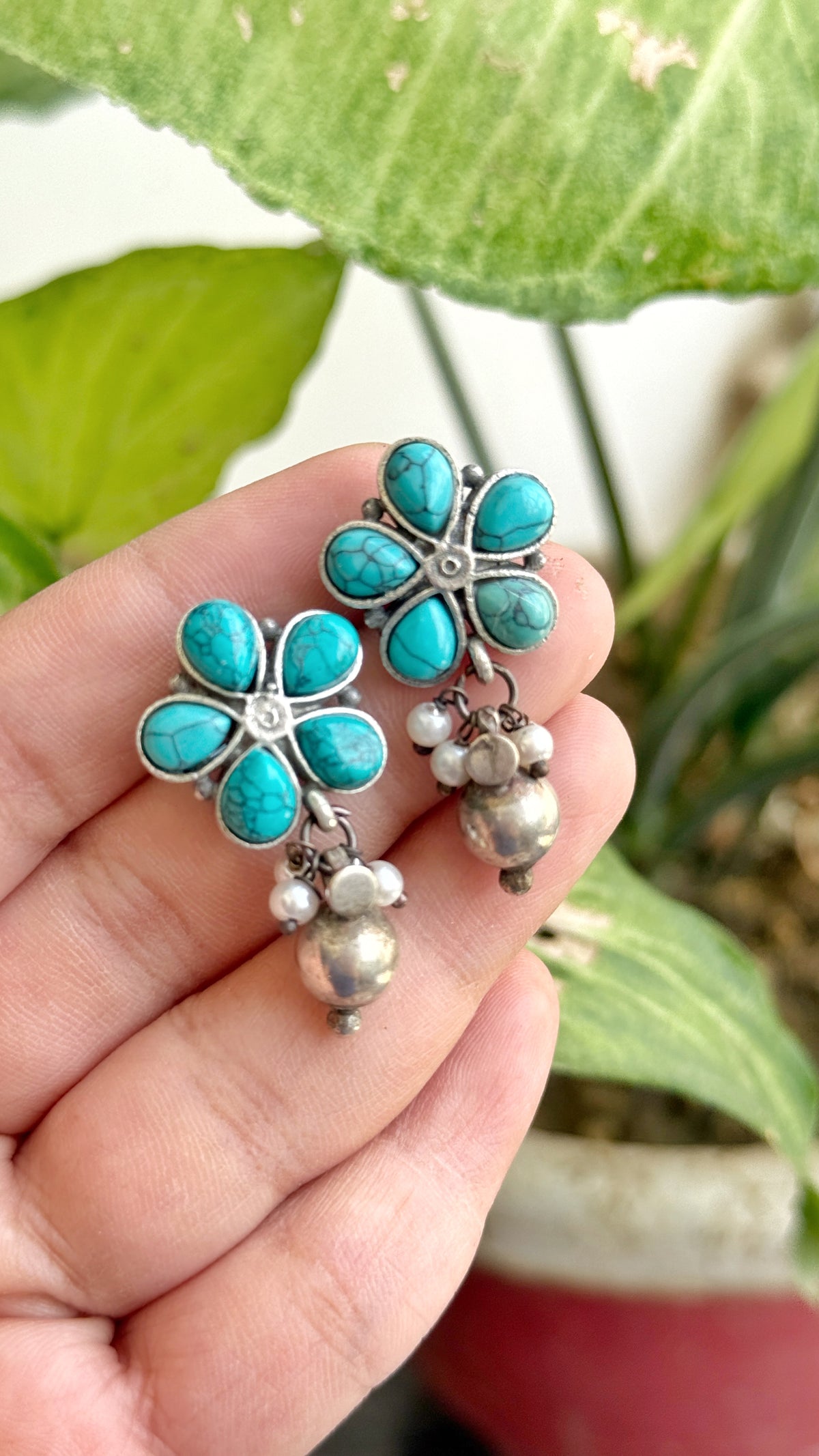 FLOWER EARRINGS