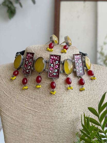 RAAGINI NECKLACE SET
