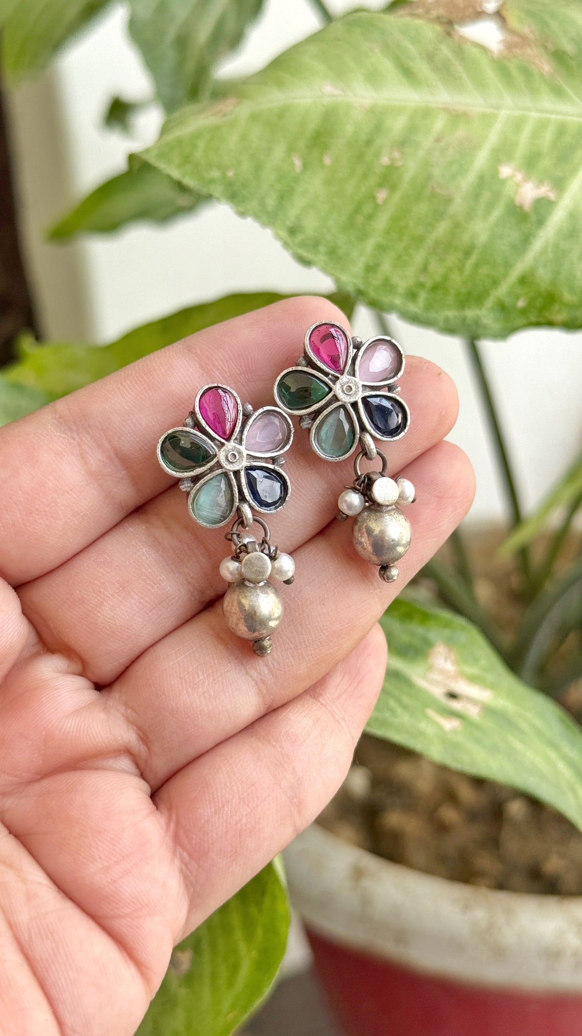 FLOWER EARRINGS
