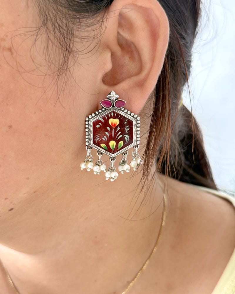 KALPANA MEENAKARI EARRINGS
