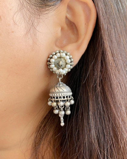 AAVYA PEARL JHUMKA