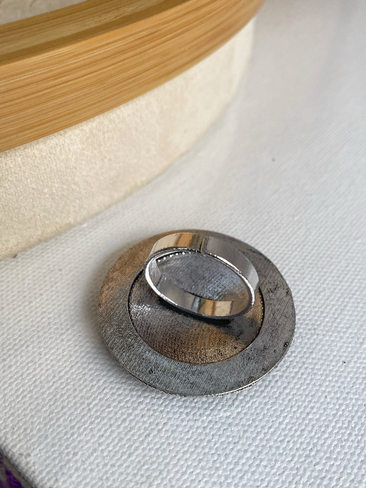 PRISHA OXIDISED RINGS