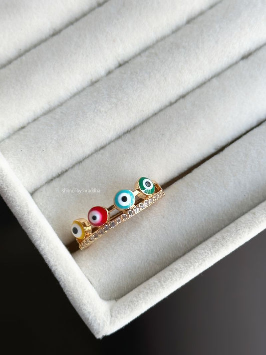 EVIE EVIL EYE RINGS